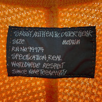 STUSSY ステューシー 00's サーマル切替 カットソー オレンジ sizeM 瑞穂店