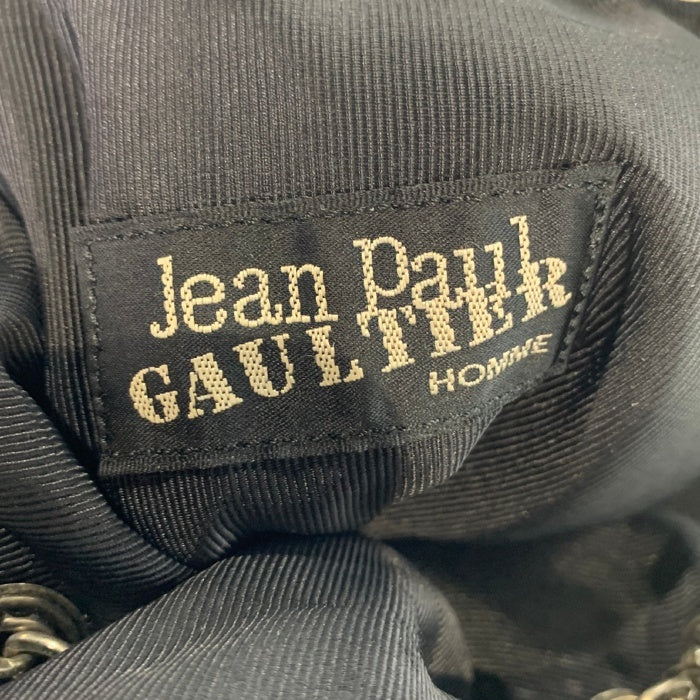 Jean Paul GAULTIER HOMME ジャンポールゴルチエ オム サンドバッグ型 ショルダーバッグ ブラック 福生店