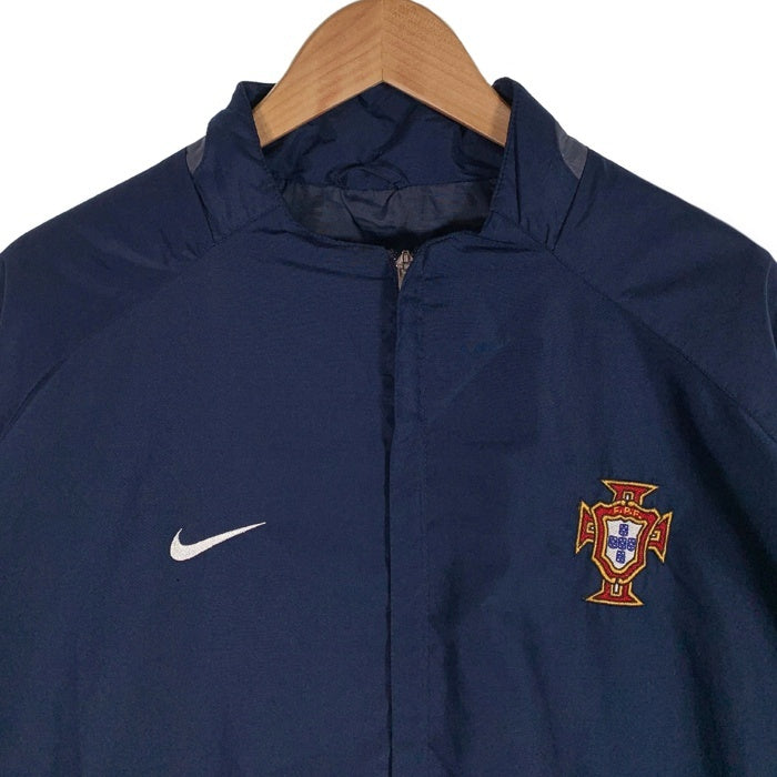 00's NIKE ナイキ ポルトガル代表 トレーニング ジップアップジャケット ネイビー ポリエステル Size XL 福生店