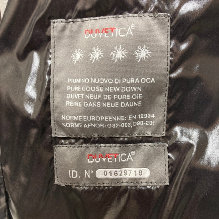DUVETICA デュベティカ ダウンジャケット ブラック モデル名不明 並行品 Size L 瑞穂店