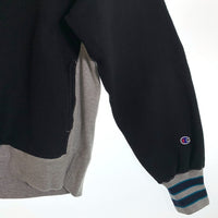 Champion チャンピオン monkey time モンキータイム REVERSE WEAVE リバースウィーブ WCY ACADEMY PULLOVER HOOD プルオーバー フーディー パーカー ブラック グレー C8-U110 Size M 福生店