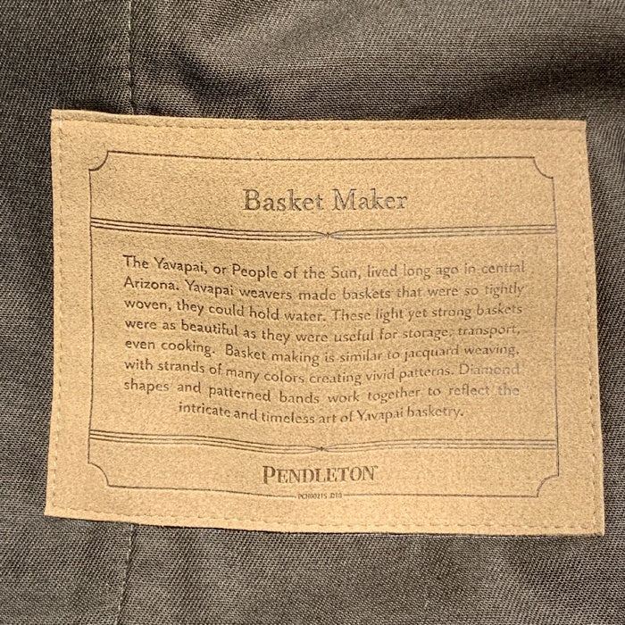 PENDLETON ペンドルトン ウールシャツ ベージュ RK308 厚手 Size L 相当 福生店
