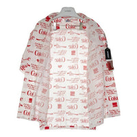 AVIREX アヴィレックス 783-3123029 COKE ICON SHIRTS コカコーラ 半袖シャツ レッド×ホワイト sizeM 瑞穂店