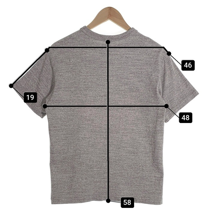 WAREHOUSE ウエアハウス 4601 CLIFTON プリントTシャツ 杢グレー Size M 福生店