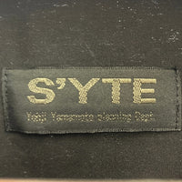 S'YTE サイト Yohji Yamamoto Planning Dept ヨウジヤマモト プランニングデプト 刺繡 ポケットシャツ ブラック size3 瑞穂店