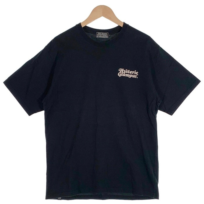 HYSTERIC GLAMOUR ヒステリックグラマー SWAMP MUSIC プリントTシャツ ブラック 02222CT15 Size L 福生店