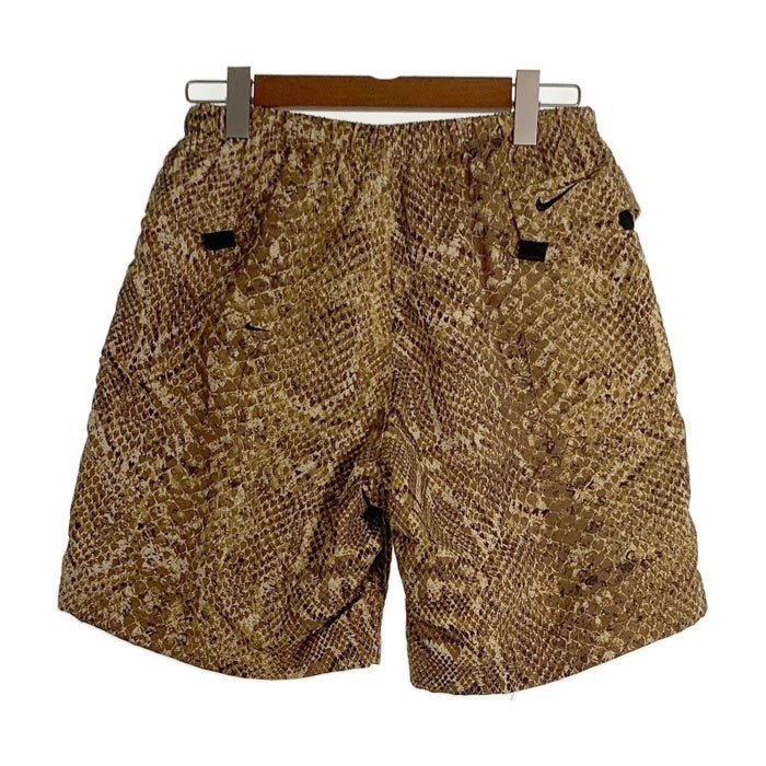 SUPREME シュプリーム NIKE ACG ナイキエーシージー 22AW Nylon Trail Short Pant ナイロン トレイル ショートパンツ 総柄 ゴールド DN3260-277 Size S 福生店