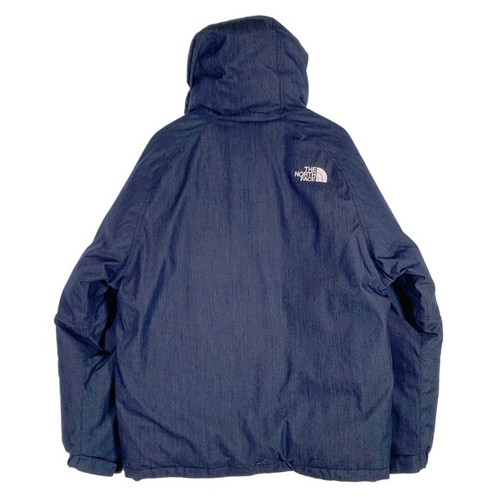 THE NORTH FACE ノースフェイス ナイロンデニム エレバスジャケット ダウン インディゴ ND92341R Size L 福生店
