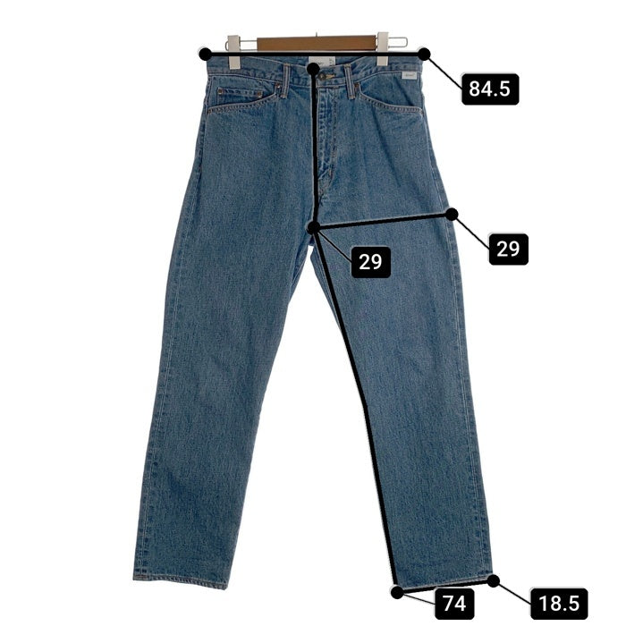 WTAPS ダブルタップス 23AW BLUES TAPER ブルーステーパー デニムパンツ ウォッシュ加工 インディゴ 232WVDT-PTM05 Size 02 福生店