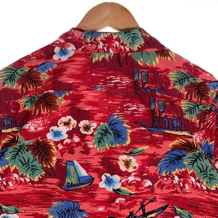 SUPREME シュプリーム 12SS Hawaian Shirt 半袖 アロハ ハワイアンシャツ レッド Size M 福生店