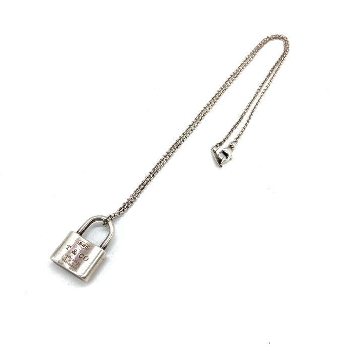 TIFFANY&Co. ティファニー 1837 カデナロック 南京錠 シルバーチェーンネックレス SV925 レディース Size 40cm 瑞穂店