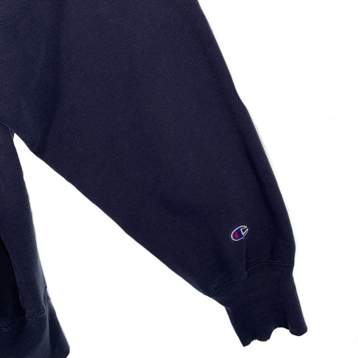 Champion チャンピオン REVERSE WEAVE リバースウィーブ NOTRE DAME ノートルダム クルーネックスウェットトレーナー ネイビー Size L 相当 福生店