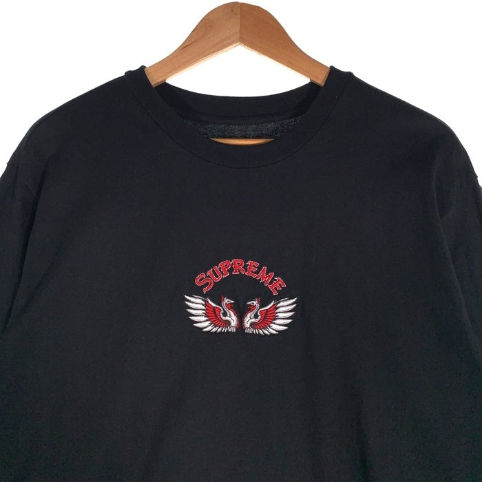 SUPREME シュプリーム 22AW Phoenix S/S Top フェニックス ショートスリーブトップ Tシャツ 刺繡 ブラック Size XL 福生店