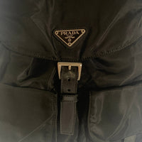 PRADA プラダ B2811 テスート ナイロン バックパック リュック ブラック エナメル 福生店