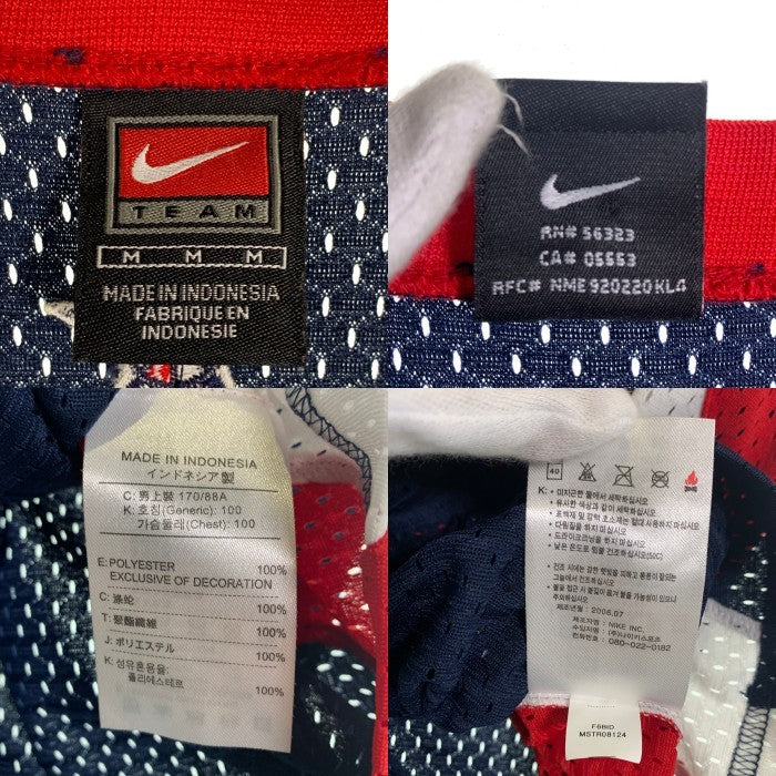 NIKE ナイキ Kobe Bryant コービー ブライアント 2006 Dream Team USA ゲームシャツ ユニフォーム ネイビー ホワイト レッド Size M 福生店