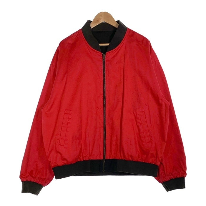 90's Marlboro Reversible Jacket マルボロ リバーシブルジャケット ブラック レッド ロゴワッペン Size XL 福生店