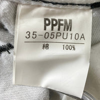 PPFM ピーピーエフエム ヒッコリーストライプ サロペット ブラック sizeM 瑞穂店