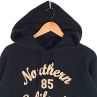 Champion チャンピオン リバースウィーブ プルオーバースウェットパーカー 単色タグ復刻 カレッジワッペン ブラック C3-W112 Size L 福生店