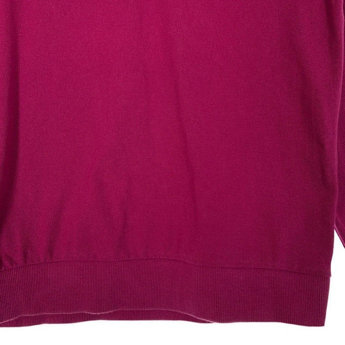 SUPREME シュプリーム Small Box Pique L/S Tee スモールボックスロゴ ピケ ロングスリーブTシャツ パープル 鹿の子 Size M 福生店