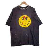 READYMADE レディメイド SS T-SHIRT SMILE/BLACK スマイル プリントTシャツ ブラック RE-CO-BK-00 –  GolRagオンラインショップ