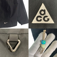 Nike ACG ナイキエーシージー Cascade Rains カスケード レイン ジップアップジャケット ブラック ポリエステル DV9416-010 Size M 福生店
