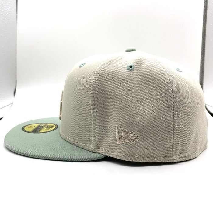 New Era ニューエラ 59FIFTY MLB ロサンゼルス・ドジャース ベースボールキャップ ストーン グリーン Size 7 1/2 (59.6cm) 福生店