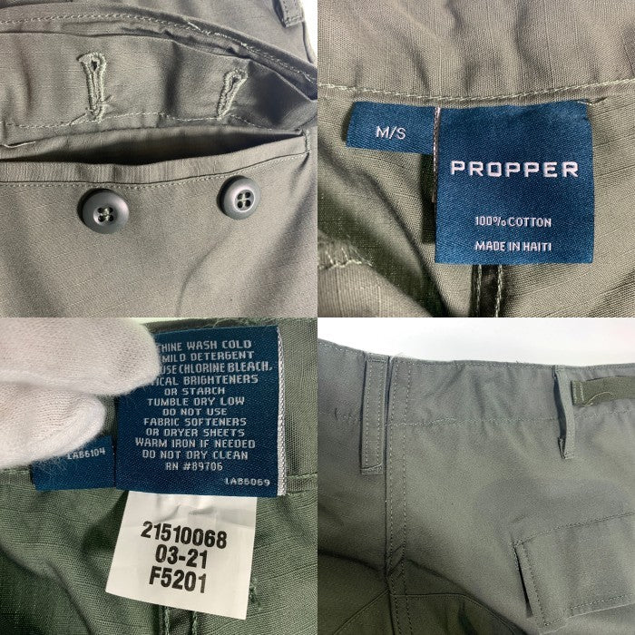 PROPPER プロッパー BDU TROUSER カーゴ トラウザー パンツ オリーブ F5201 Size M/S 福生店