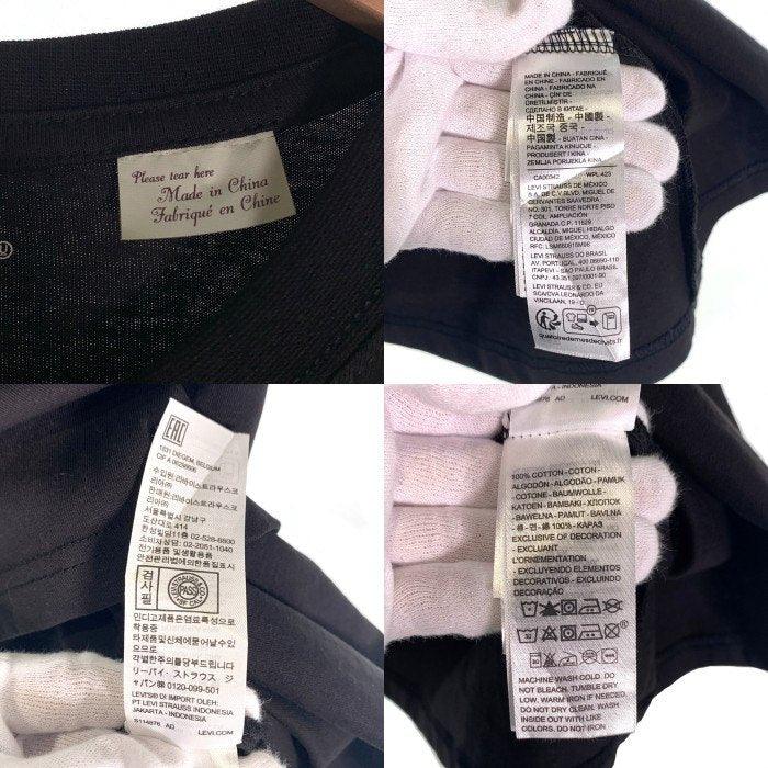 LEVI’S リーバイス  UNDERCOVER アンダーカバー 半袖 Tシャツ ブラック PC9-0023A-0001 Size L 福生店