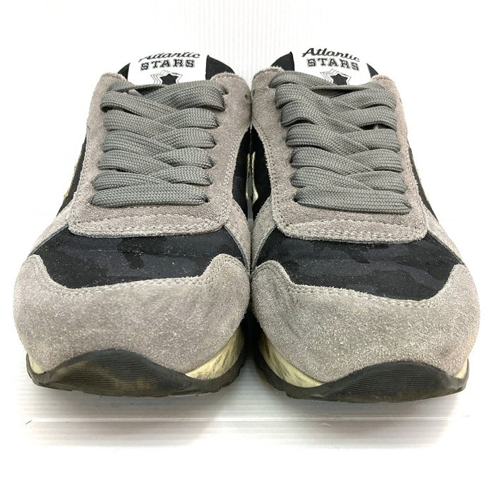 Atlantic STARS アトランティックスターズ スニーカー ブラック×グレー×レッド Size23.5cm 瑞穂店