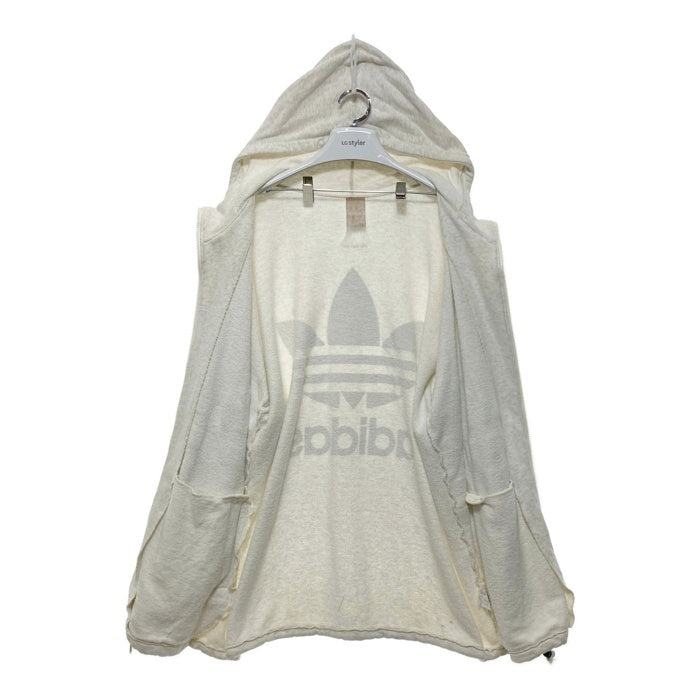 ADIDAS アディダス デサント製 ジップアップパーカー グレー sizeL 瑞穂店