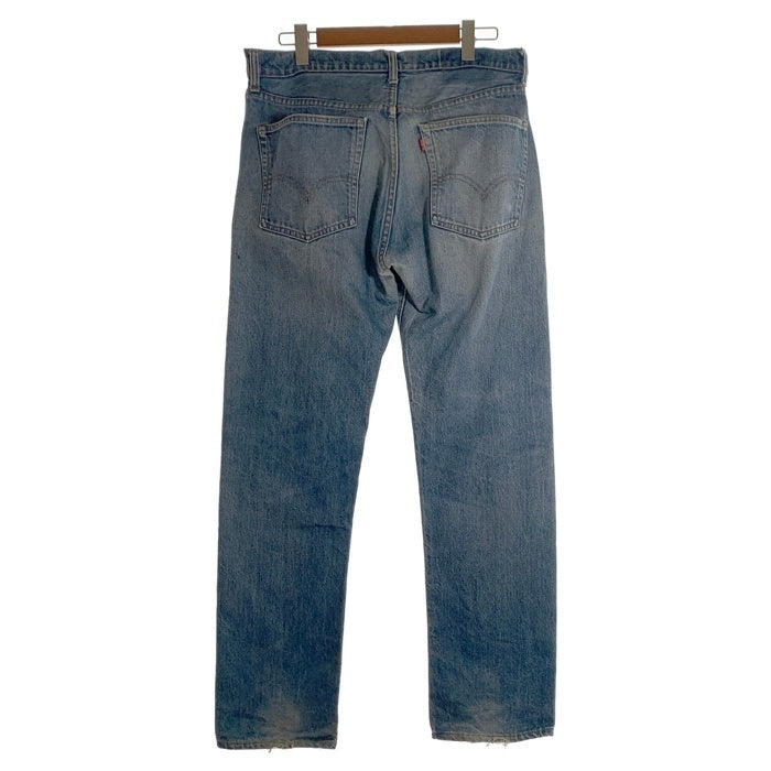 70's Levi's リーバイス 505 ボタン裏5 42TALON ジップ 黒カンヌキ デニムパンツ 505-0217 ライトブルー USA製 Size W35 L32 福生店