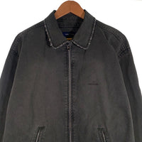 NAUTICA ノーティカ 24SS クラッシュドチノ ジップアップブルゾン ブラック 241-1538 Size L 福生店