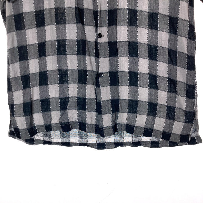 HYSTERIC GLAMOUR ヒステリックグラマー 0251AH08  チェックシャツ グレー sizeM 瑞穂店