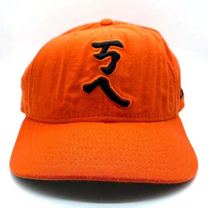 90's New Era ニューエラ 59FIFTY NBA ニューヨーク・ニックス ウールベースボールキャップ 注音符号 オレンジ USA製 Size 7 3/8 (58.7cm) 福生店
