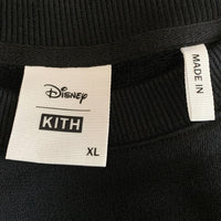 KITH NYC キス ニューヨーク 23AW Disney Mickey& Friends ディズニー クルーネックスウェットトレーナー ブラック Size XL 福生店