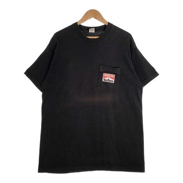 90's Marlboro マルボロ coyote bluff コヨーテ ポケット Tシャツ ブラック フルーツオブザルームボディ Size XL 福生店