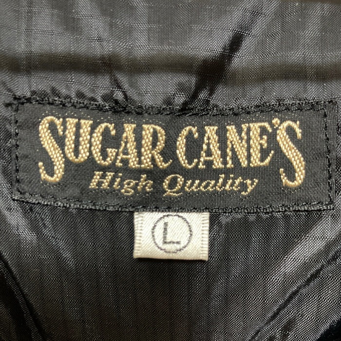 SUGAR CANE シュガーケーン SC1669 リップストップナイロン インナーダウンベスト ブラック sizeL 瑞穂店