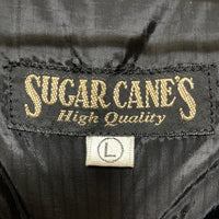 SUGAR CANE シュガーケーン SC1669 リップストップナイロン インナーダウンベスト ブラック sizeL 瑞穂店