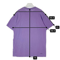 J Balvin ジェイバルビン TAKASHI MURAKAMI 村上隆 KAIKAI KIKI  MORADO SPRAY PAINT TEE Tシャツ パープル sizeL 瑞穂店