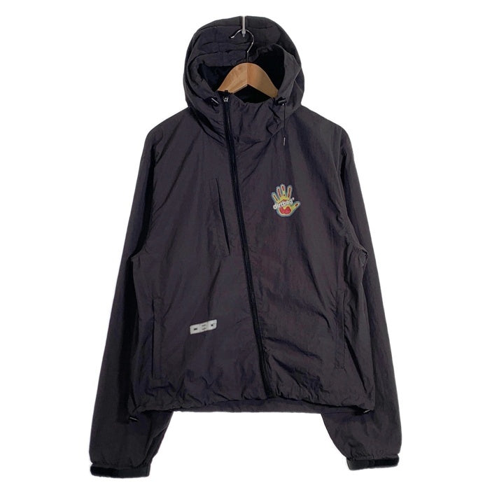 dirtbag ダートバグ プリント ナイロンジャケット パンツ ブラック 上下セット Size M 福生店