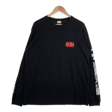 AKIRA アキラ ART OF WALL L/S TEE プリント ロングスリーブTシャツ ブラック Size XL 福生店