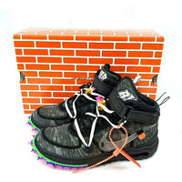 NIKE AIR FORCE 1 MID SP ナイキ エアフォース1 ミッド OFF-WHITE オフホワイト DO6290-001 スニーカー ブラック Size 27cm 瑞穂店