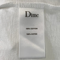 Dime ダイム Fax T-Shirt ファックス プリントTシャツ ホワイト Size L 福生店