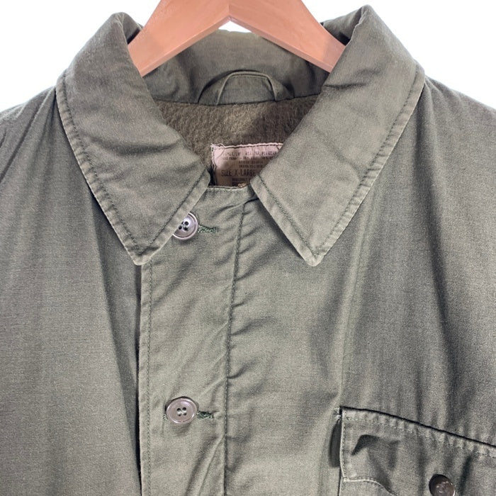 70's US NAVY 米海軍 A-2 デッキジャケット オリーブ Size XL(46-48) 福生店