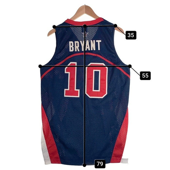 NIKE ナイキ Kobe Bryant コービー ブライアント 2006 Dream Team USA ゲームシャツ ユニフォーム ネイビー ホワイト レッド Size M 福生店
