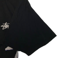 STUSSY ステューシー SHATTERED TEE シャッタード Tシャツ プリント 8ボール ブラック Size M 福生店