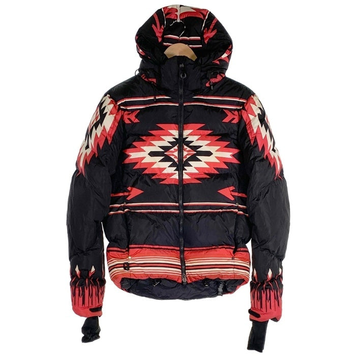RLX RALPH LAUREN ラルフローレン ネイティブ柄 中綿 ダウンジャケット ブラック レッド ホワイト Size S 福生店