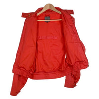 KADOYA カドヤ K'S LEATHER ケーズレザー クルーズライドスウィングトップ スタンドカラー レッド Size S 福生店