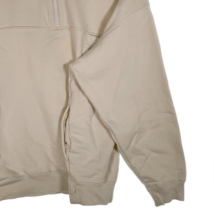 SUPREME シュプリーム 22AW Washed Half Zip Pullover ウォッシュドハーフジッププルオーバー スウェットトレーナー ホワイト Size L 福生店