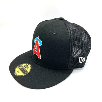 NEW ERA ニューエラ COOPERSTOWN クーパーズタウン CALIFORNIA ANGELS カリフォルニア エンゼルス 1989 オールスターゲーム メッシュキャップ ブラック size7 5/8 瑞穂店